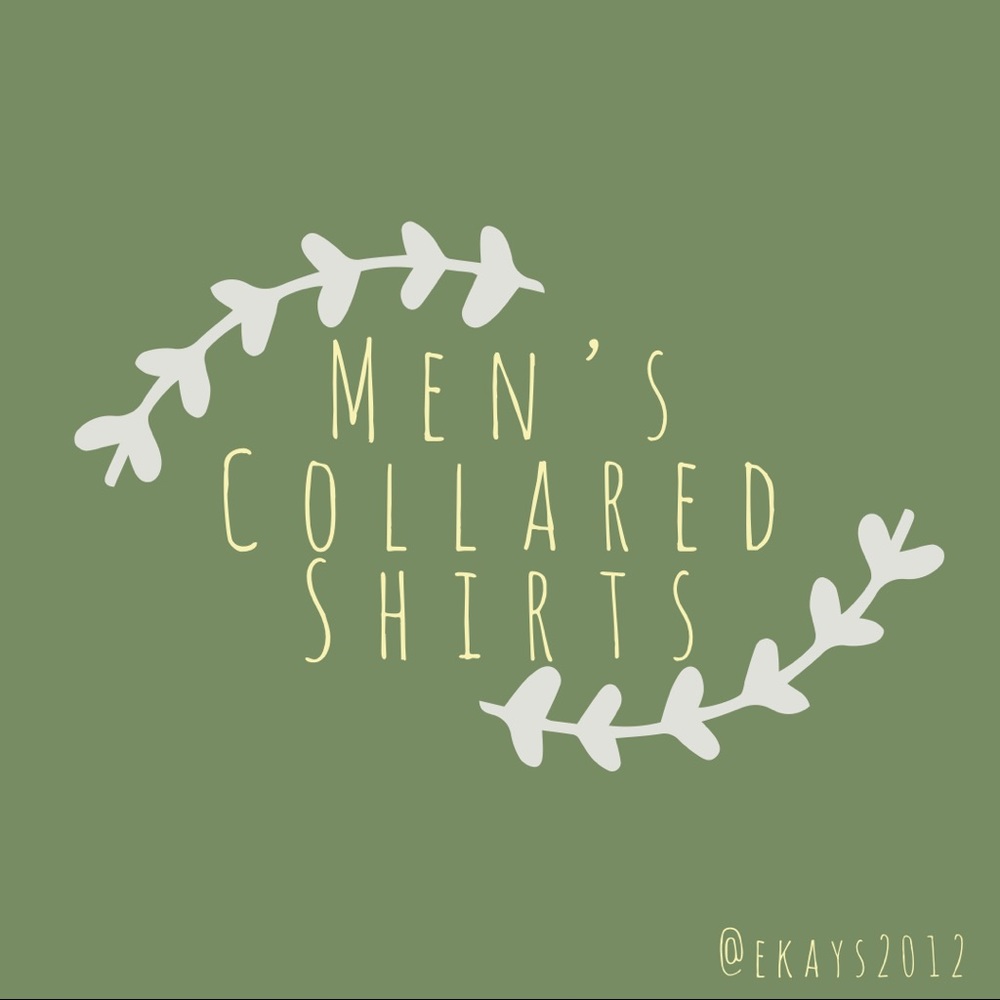 SHOP MENS TOPS!- OPEN TO ALL OFFERS
